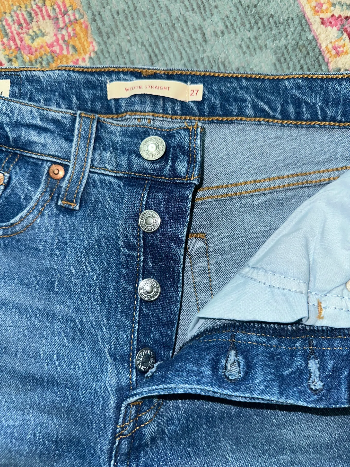 Wedgie Straight Jeans - Image 6