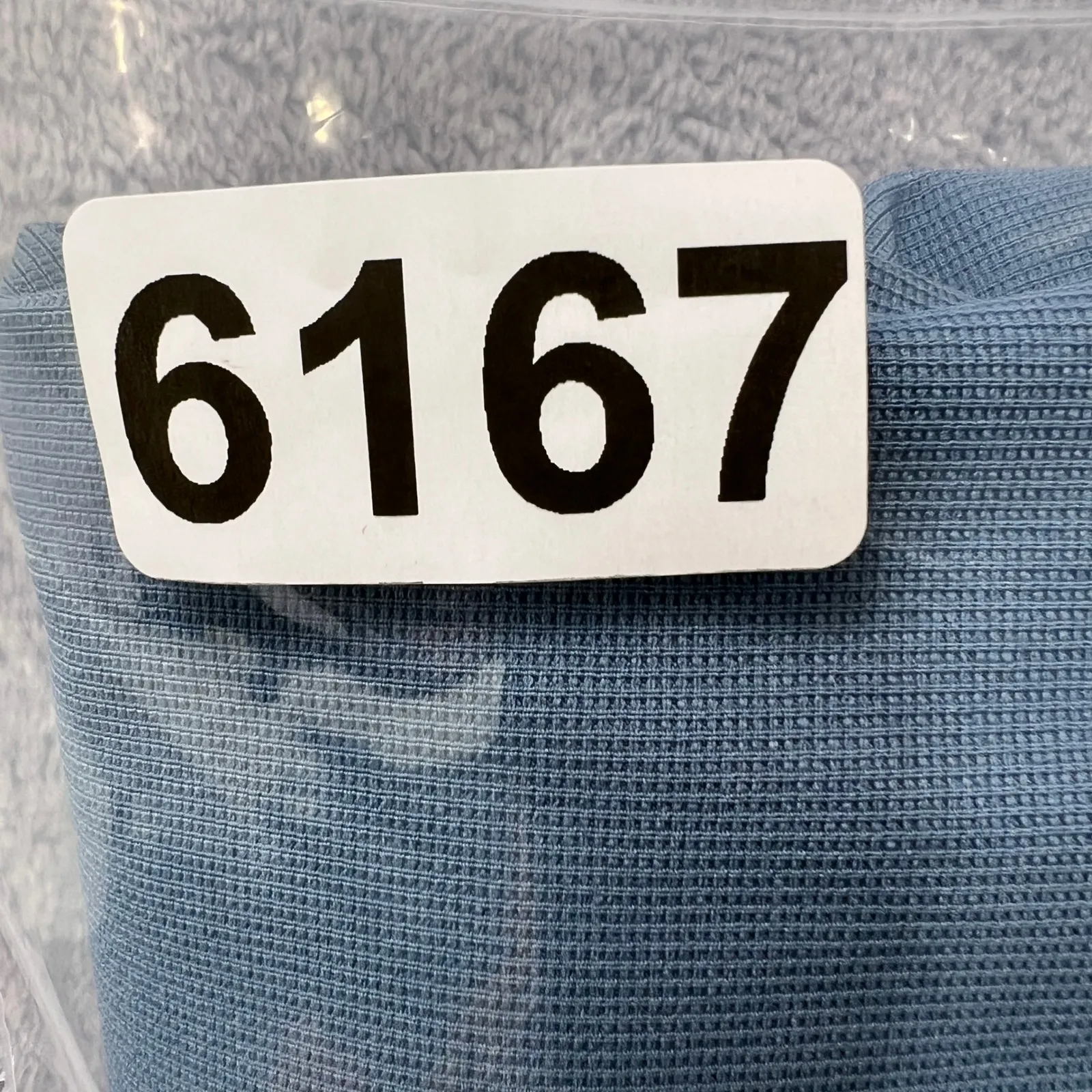 Halara Light Blue Pleated Wide Leg Pants Large High Waist Relaxed Fit Trousers - Image 8