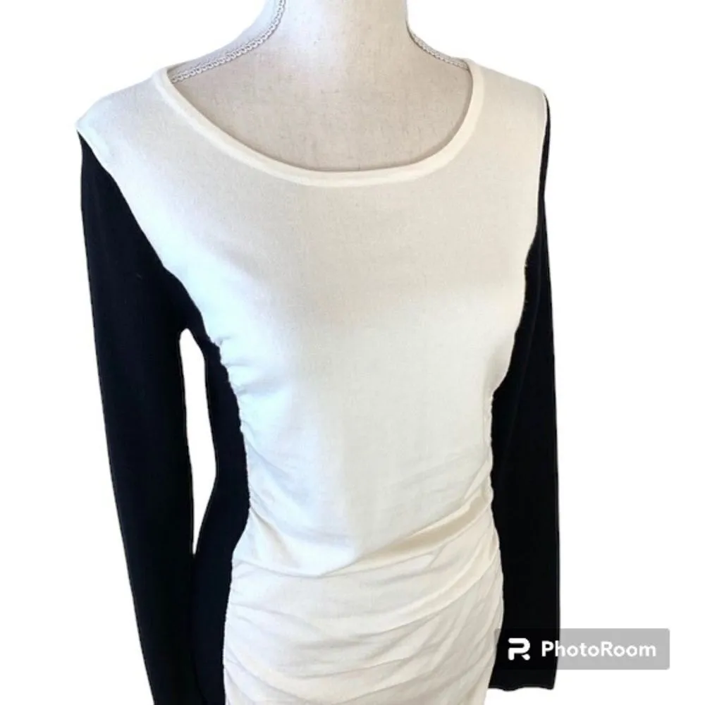 ✨HP✨Color Block Ruched Sweater Dress✨ - Image 7