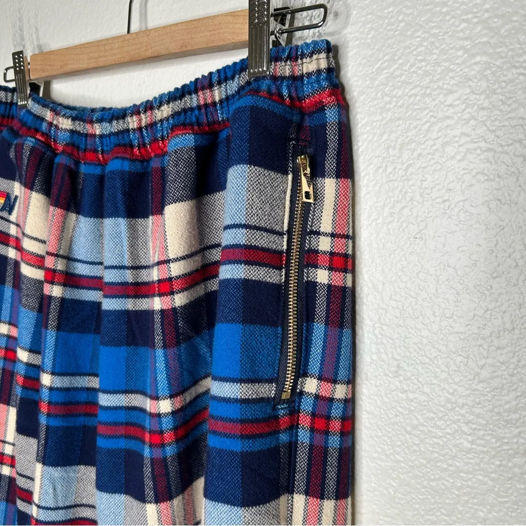 NWT Aviator Nation Plaid Lodge Pant extra large - Image 4