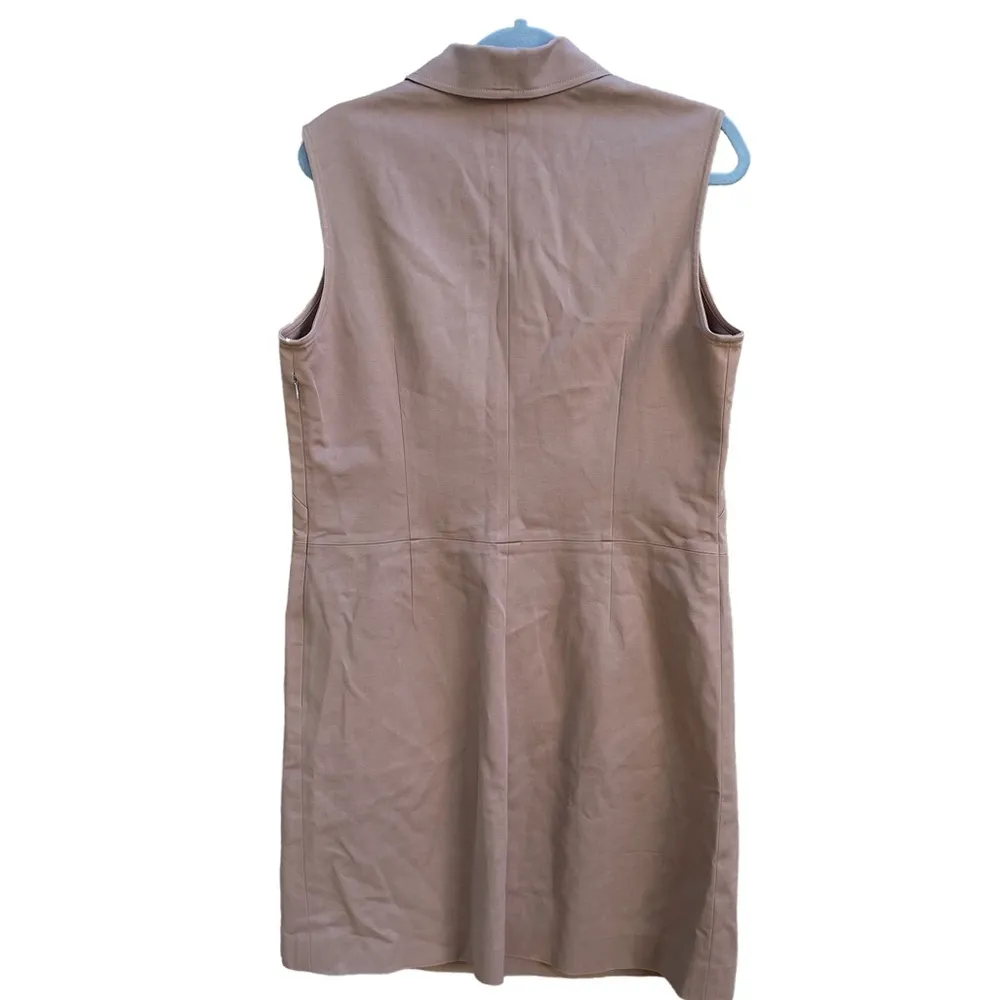 NORDSTROM NEUTRAL PREPPY COLLARED DRESS - Image 2