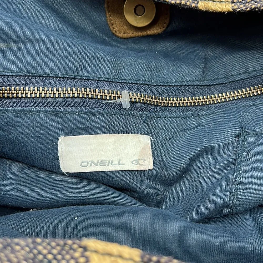 O’Neill burlap jute summer beach shoulder crossbody bag - Image 5