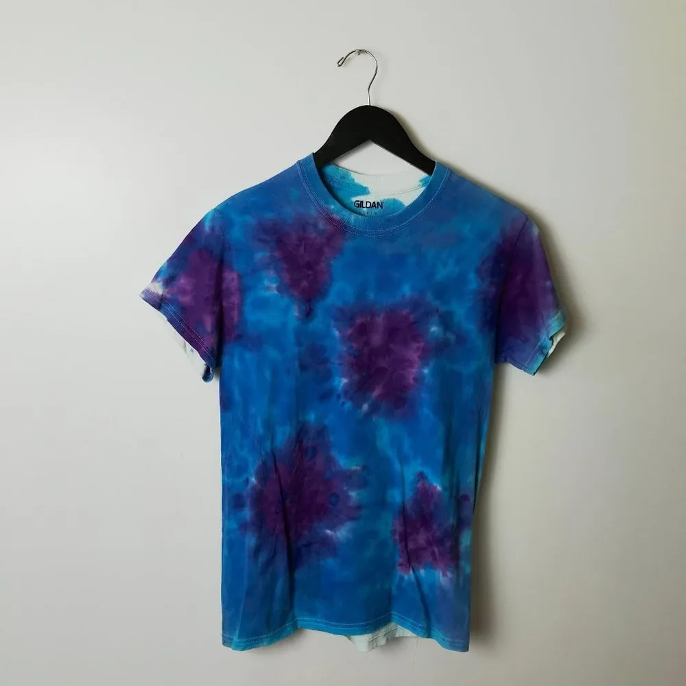 Gildan T Shirt Festive Trendy Tie Dye Tee Short Sleeve 100% Cotton Logo Adult - Image 7
