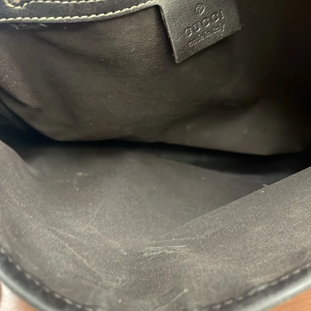 Vintage Gucci GG Supreme Monogram Small Crossbody Flap Bag - Image 13