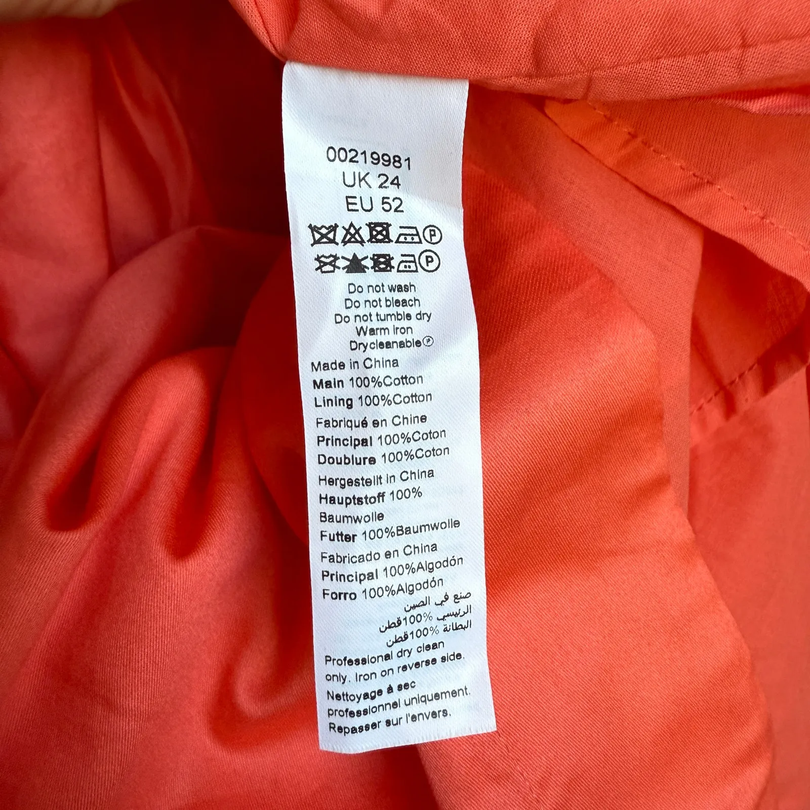 City Chic sz XXL/24 red coral midi dress‎ NWT - Image 4