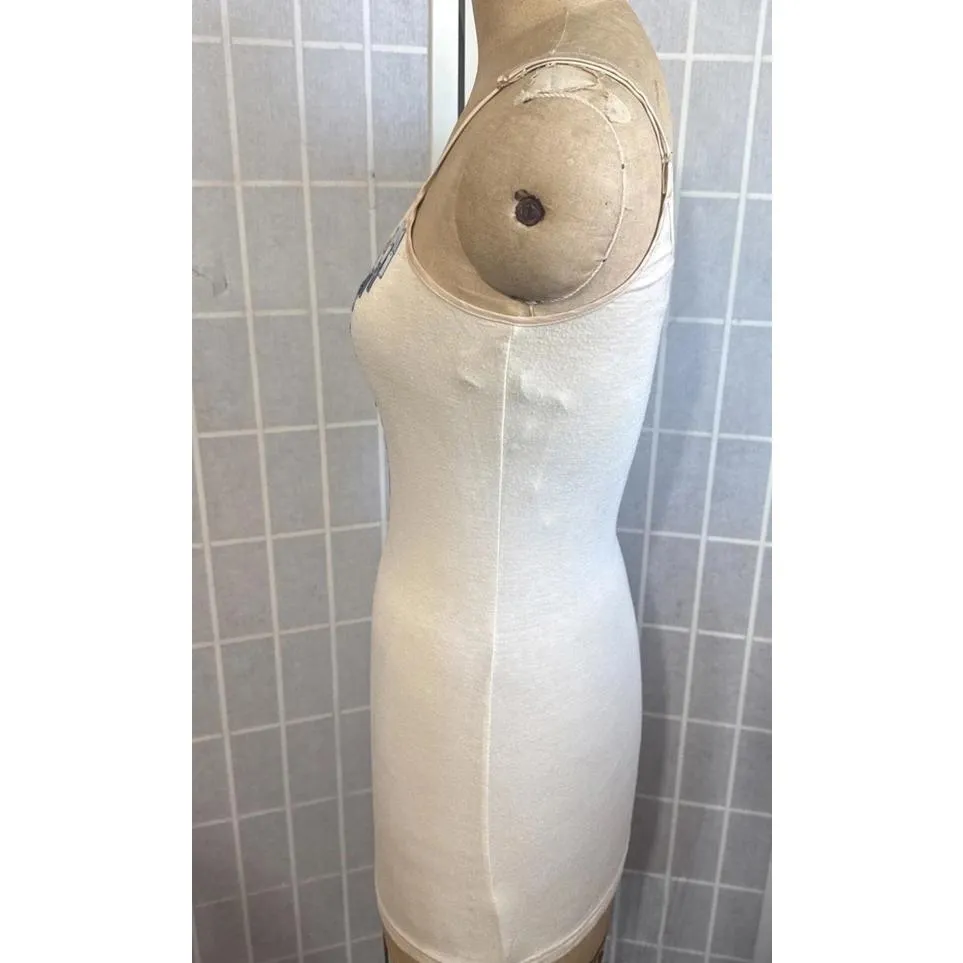 BKE Sequin Metal Beaded Tank Top Cami Y2K Boho Hippie Sheer Blouse Size Small - Image 3