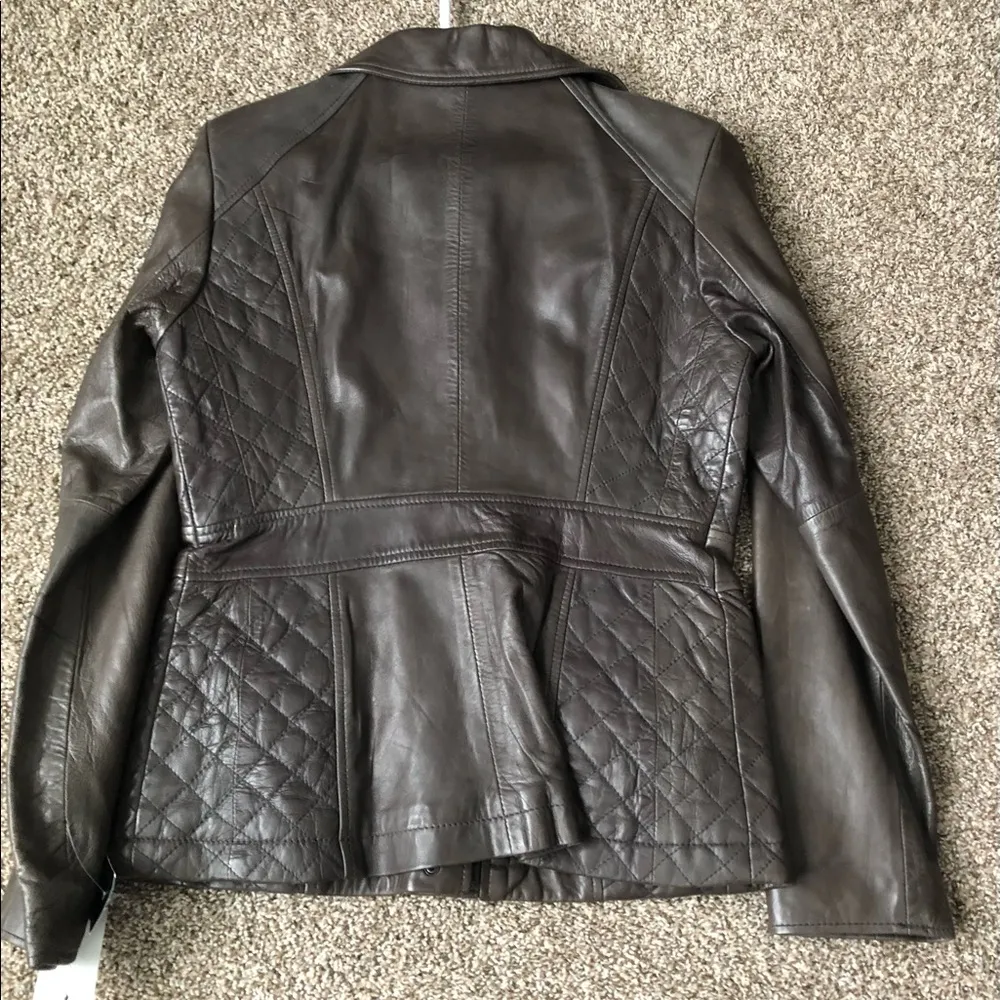 NWT Women’s - - Andrew Marc - Leather Jacket Soft leather - Image 2