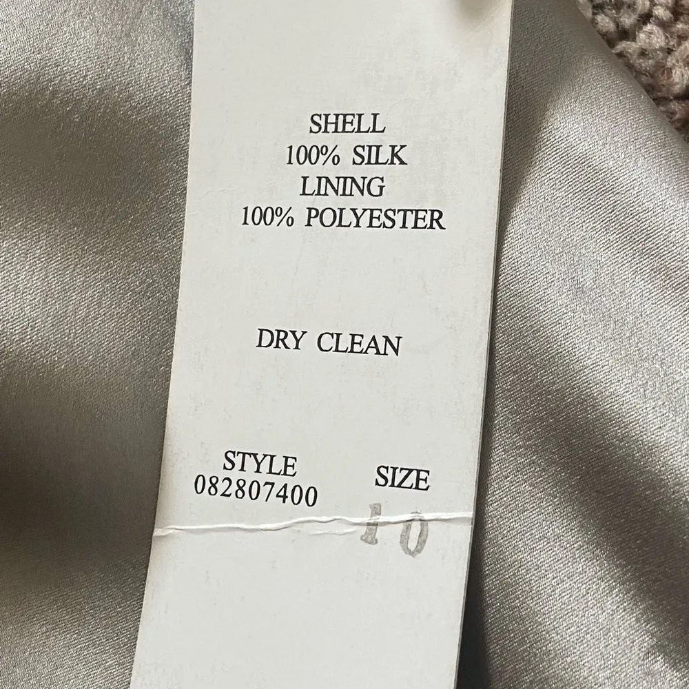 Adrianna Papell Pewter Silk Maxi Skirt - Image 3