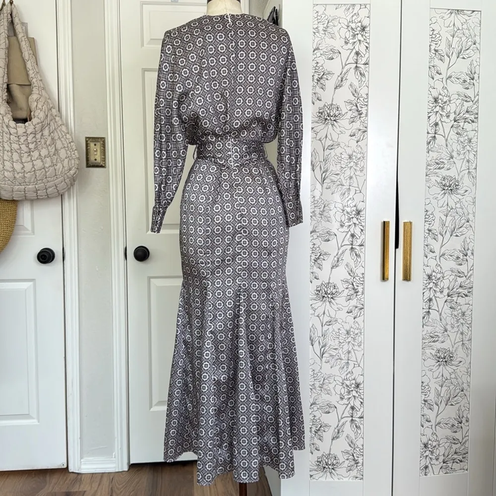 Significant Other satin Lexi dress NWT Blue Size 2 - Image 13