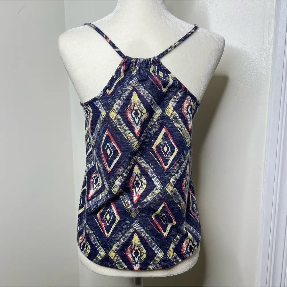 Xhilaration Geometric Tank Top Size Small Crocheted Panel - Image 4