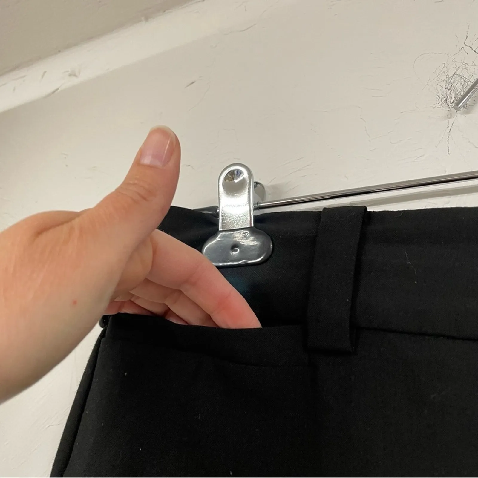 Express Black Correspondent Womens Wide Leg Trouser Dress Pants 12 Career Work - Image 7