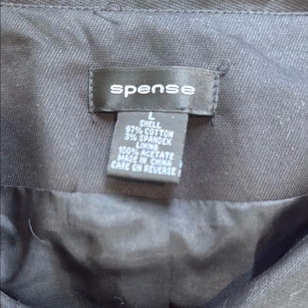 Spense Black Women's Blazer with Large Buttons - Image 6