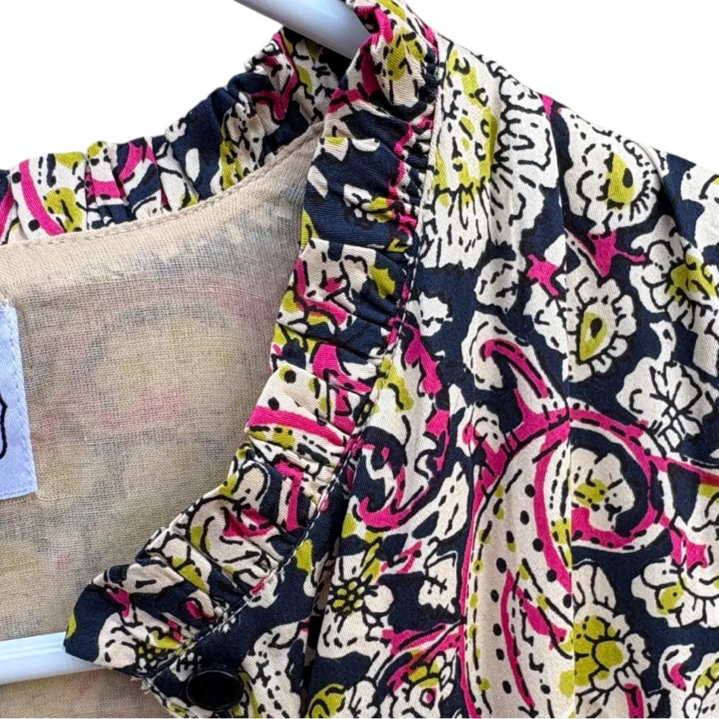 Like New Emerson Fry Love, Tomas Frances Frill Dress Small Retail $178.00 - Image 7