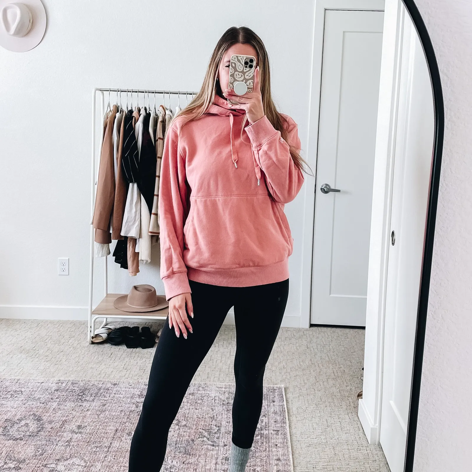 Favorite Daughter Pink Hoodie Size M - Image 2