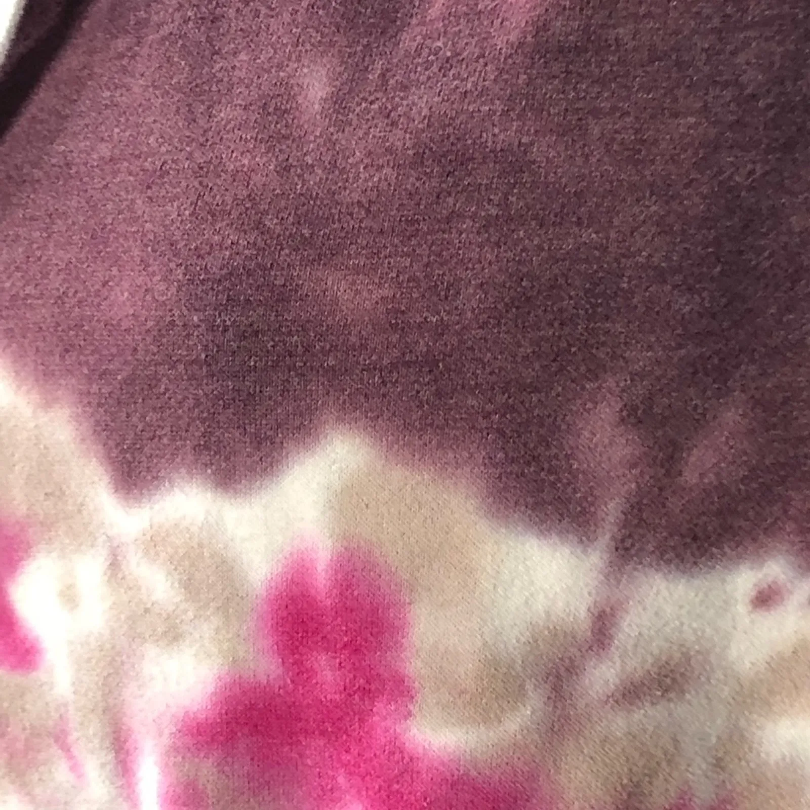 Calvin Klein Jeans Tie Dye Cropped Hoodie Hand-Dyed Size Small - Image 12