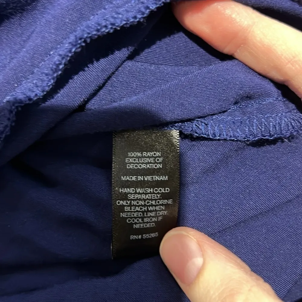 Express Blue Romper Women's Size Extra Small - Image 9