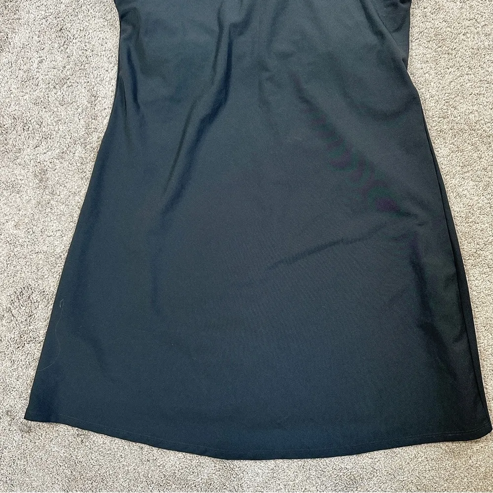 Abercrombie & Fitch Women’s Traveler Polo Dress Sleeveless Tennis Golf Black LT - Image 9
