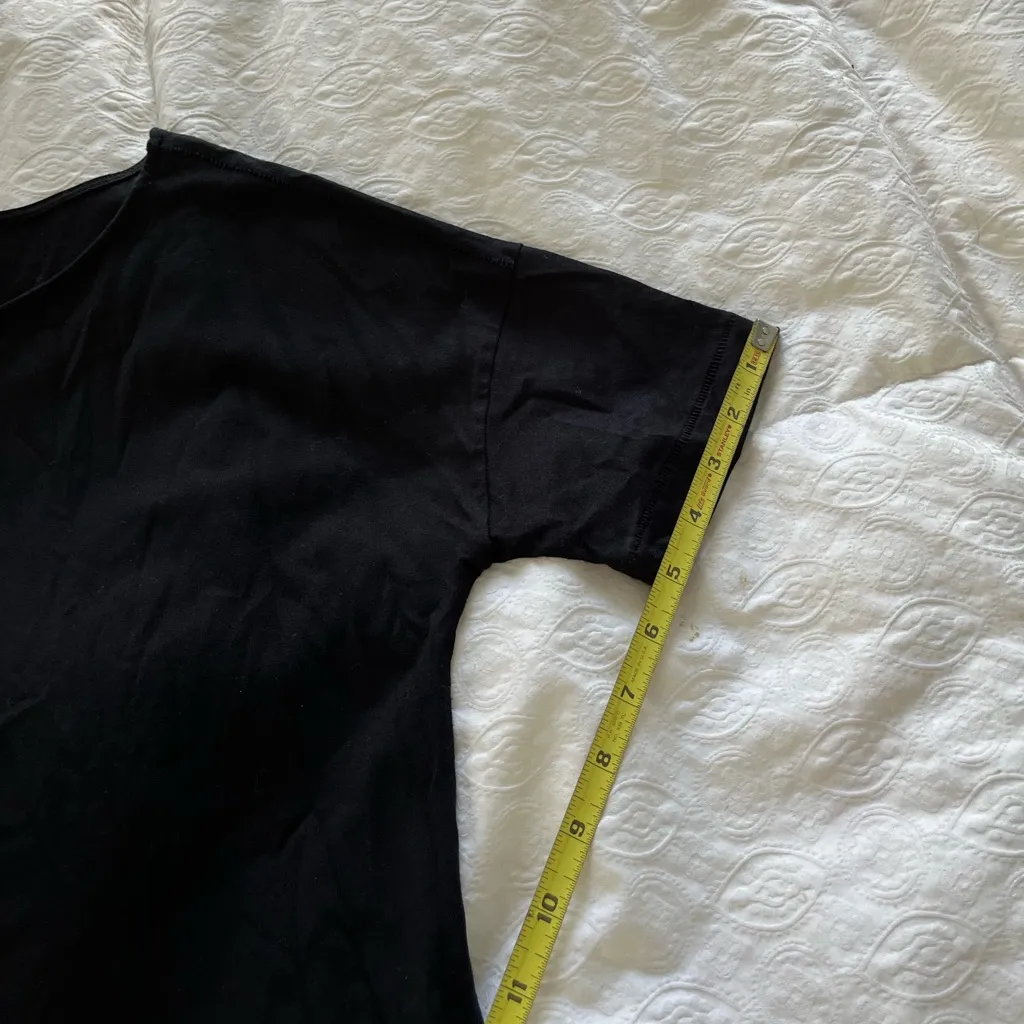 gAP classic black t shirt dress with pockets size medium - Image 7