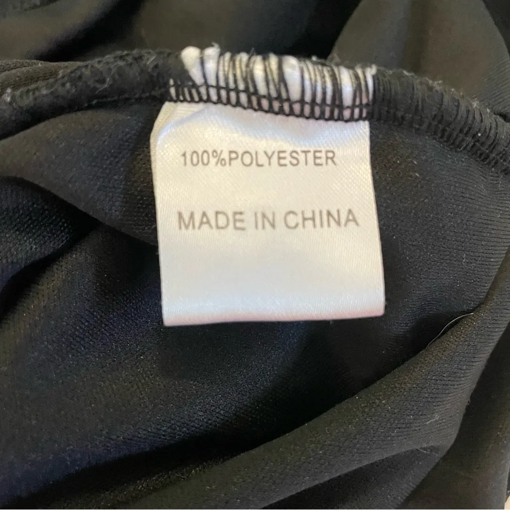 Hello Molly Black One-Shoulder Ruched Midi Dress - Image 7