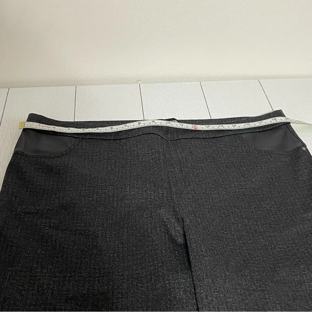 JEANS Dark Charcoal Gray Ponte Pants Size XXL - Image 57