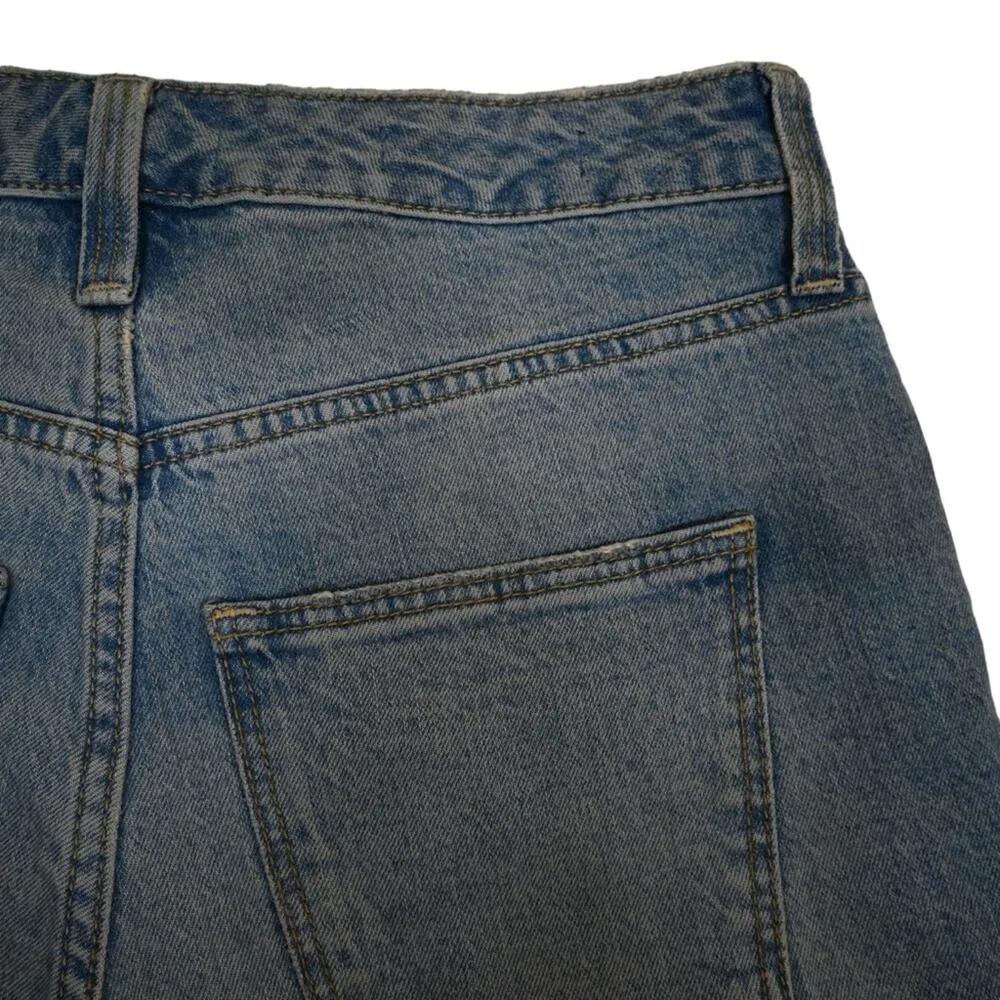 Universal Thread Womens 2/26R Vintage Midi Jean Shorts - Image 4