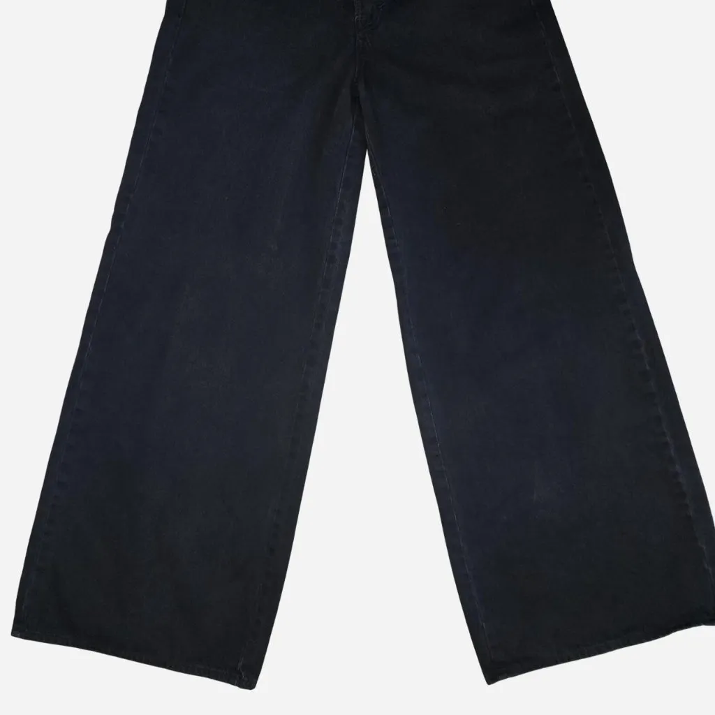 Universal Thread High-waisted super wide-leg black jeans - Image 3