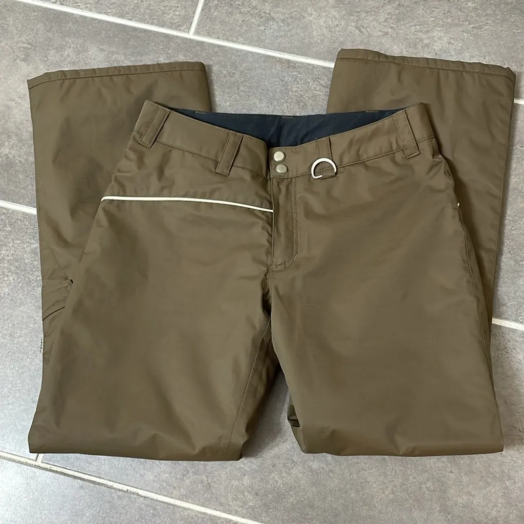 NILS Ski Pants size Small‎ Brown - Image 3