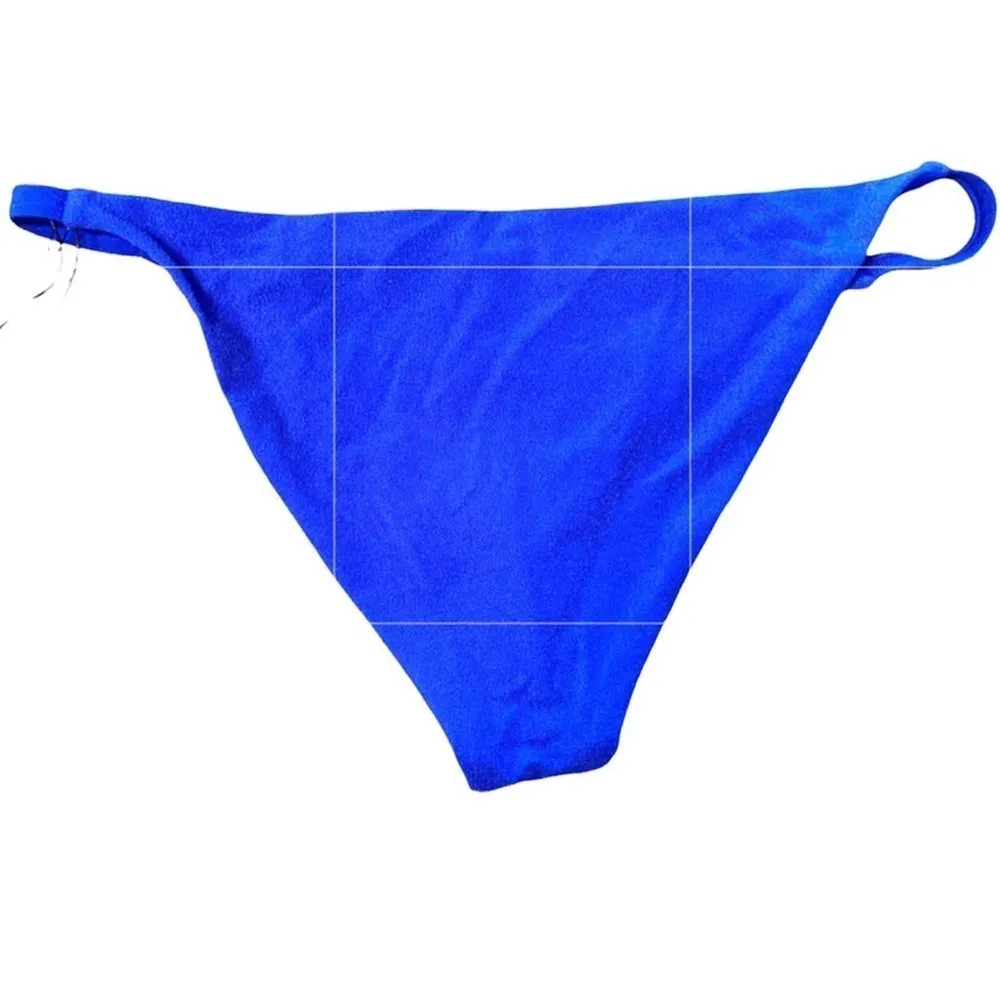 KIKI RIO Junior Side Tab Solid 18 Low Rise Cobalt Blue Bikini Bottoms Size undefined - Image 5