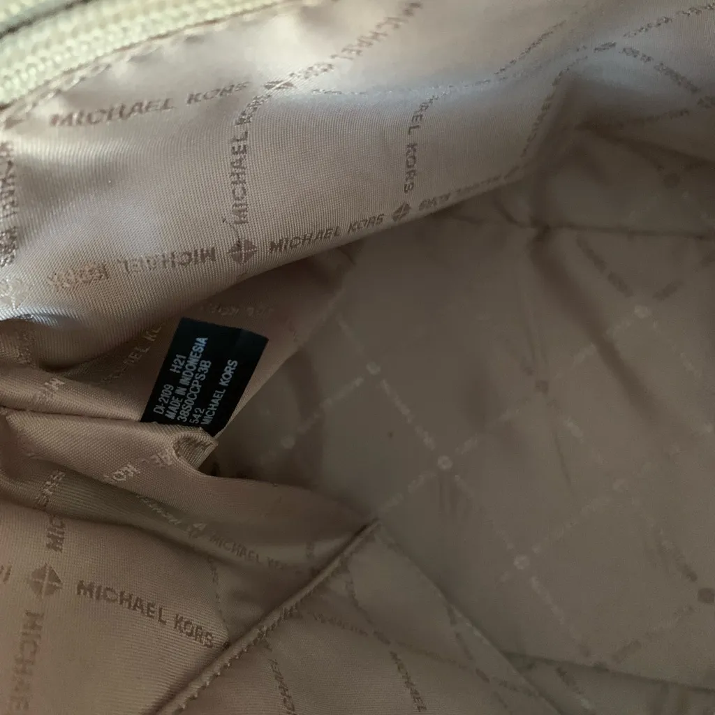 Michael Kors Brown and Pink Women's Bag - Image 11