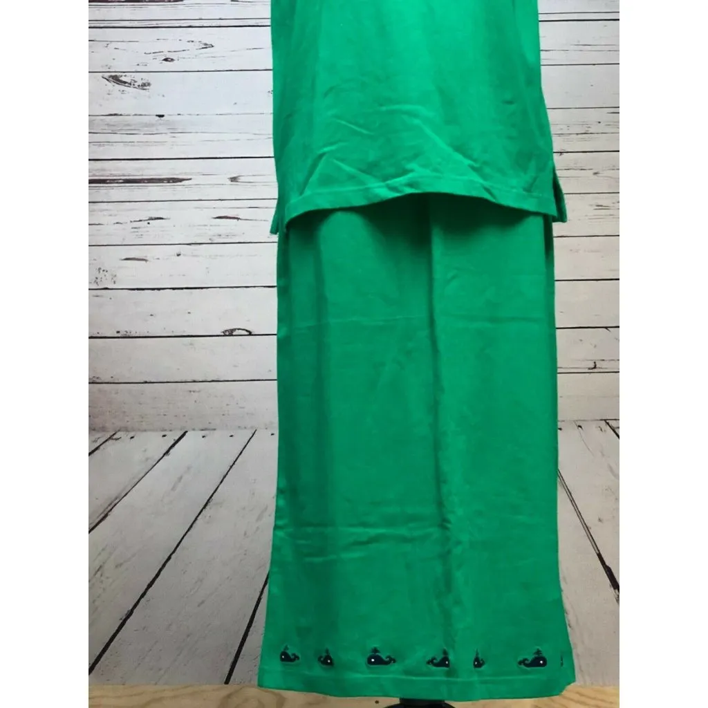 NWT Quacker Factory Maxi Skirt Set‎ w Shirt size Small Whale Rhinestones Green - Image 7