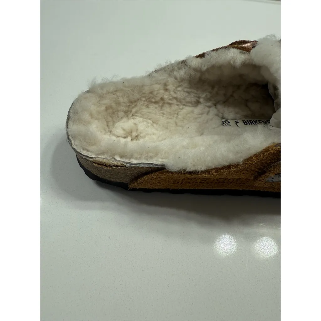 Birkenstock  Boston Shearling suede leather - Image 2
