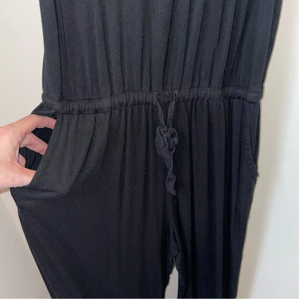 Aerie Black Racerback Jumpsuit - Image 5