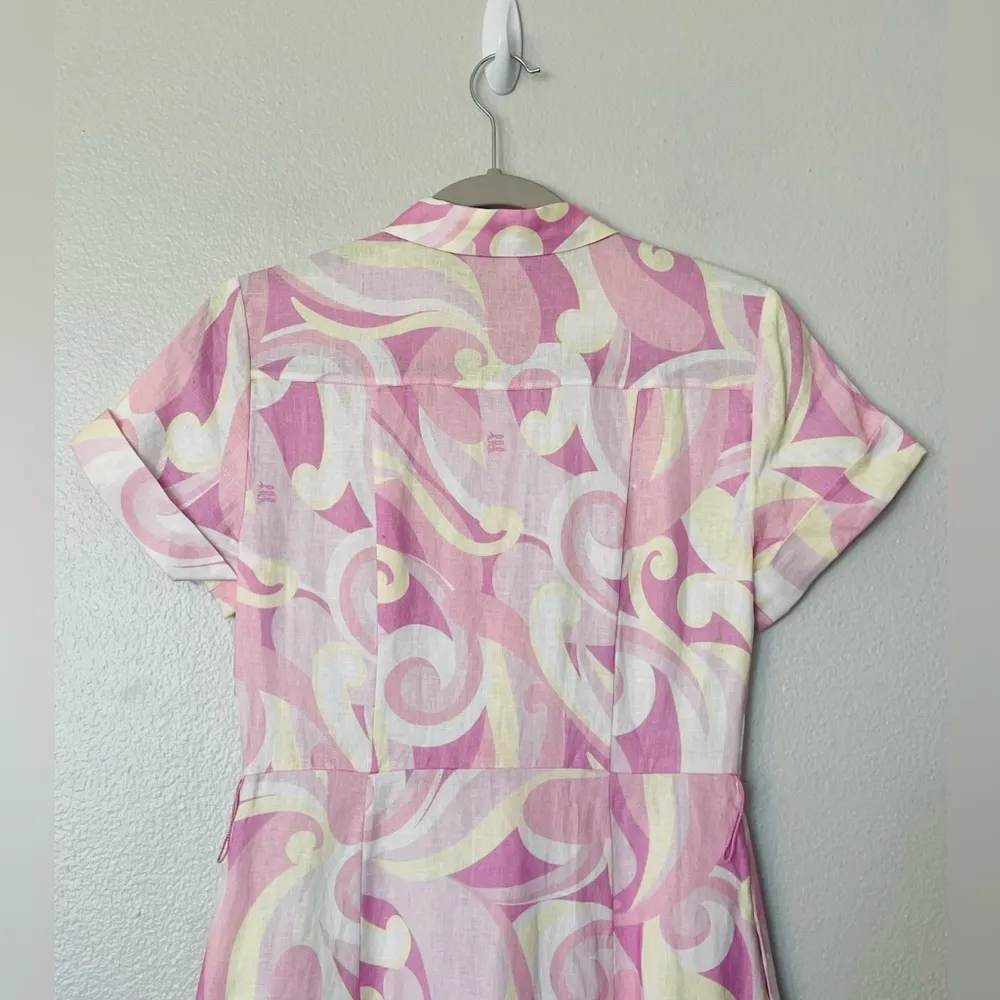 NWT Hill House Lily Candy Kaleidoscope Pink Dress Size XXS - Image 8