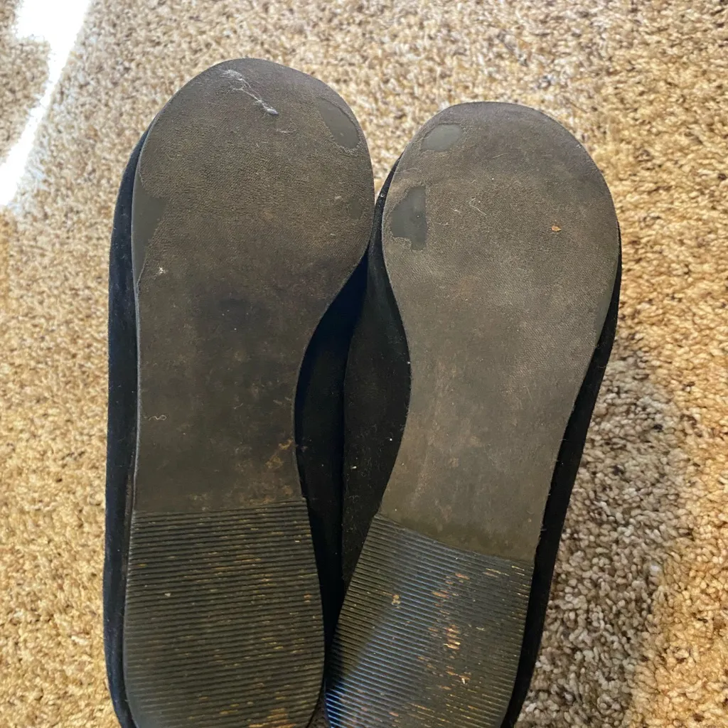 ❤️ Abound Faux Leather Flats Loafers in Black - Image 4