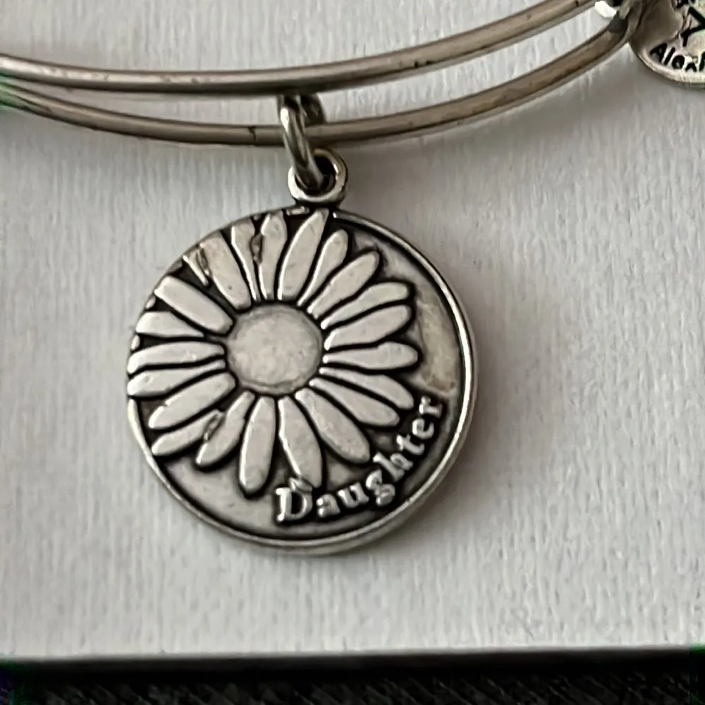 Gently Used Alex and Ani Daughter Charm Bracelet - Image 2