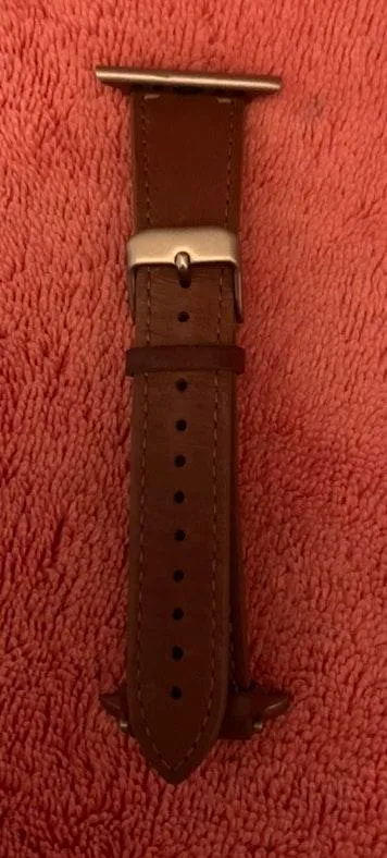 Target Brown Leather Apple Watch Band  - Image 2