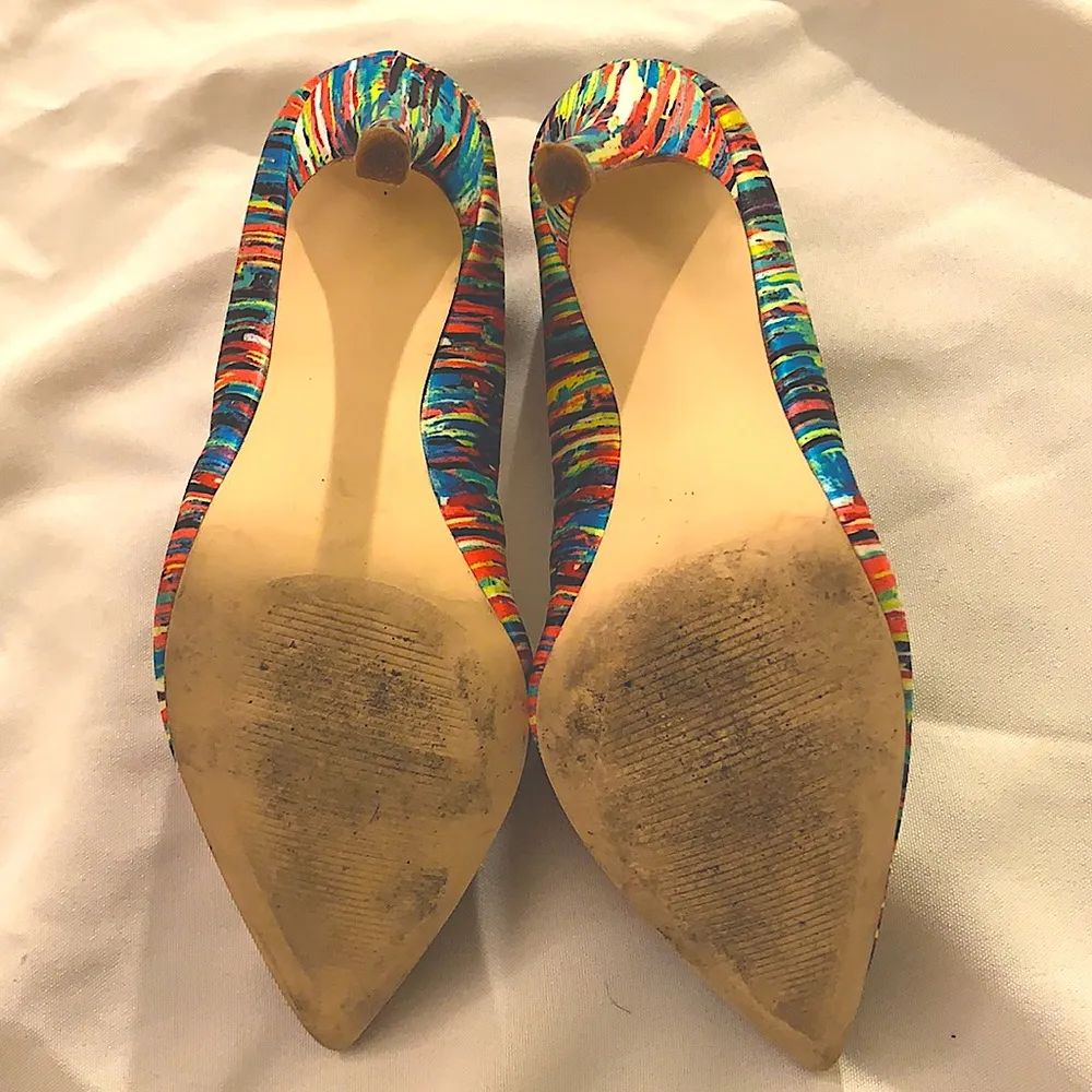 Prabal Gurung for Target Nolita Multicolor Heels. Pink Size 7 - Image 4