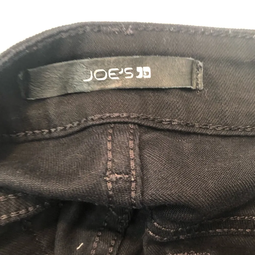 Joe’s Jeans Shorts Black Cut Off 5 Pockets Sz 30 GUC Handmade Daisy Dukes - Image 6