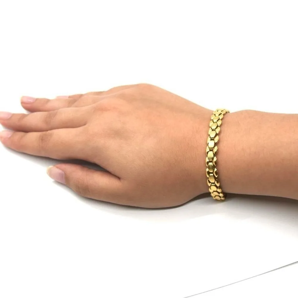 Gold Watch Chain Bracelet - Image 4