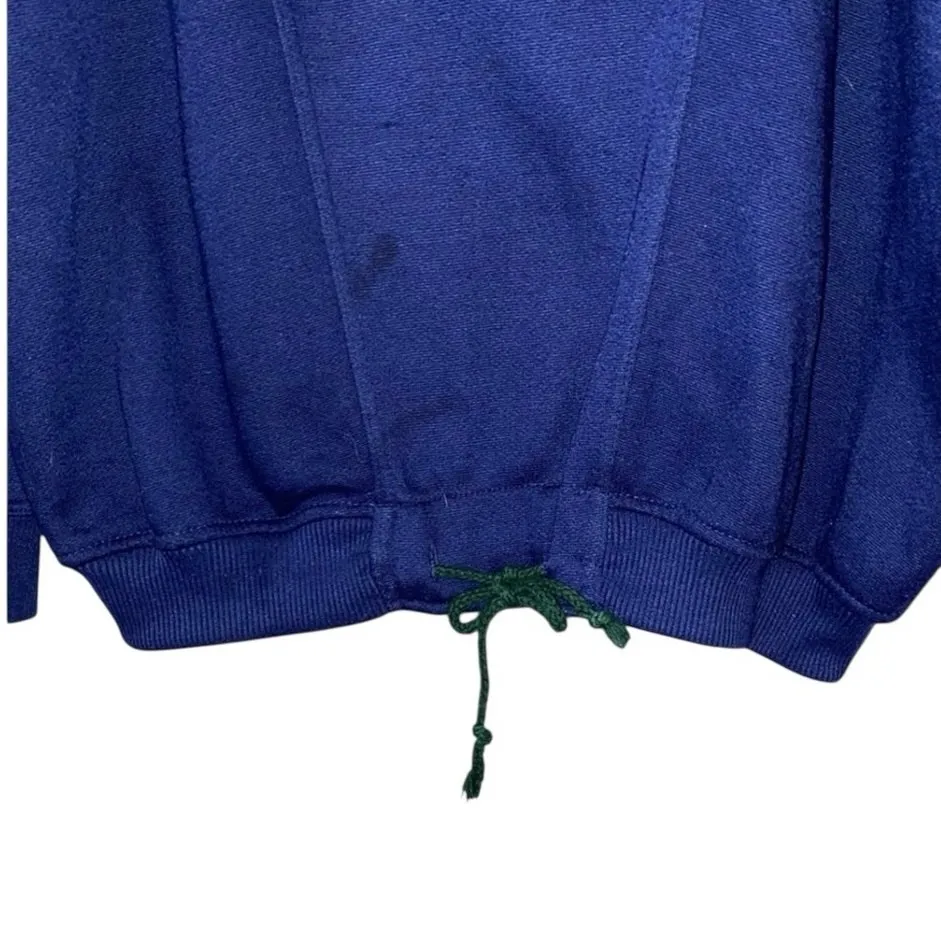 Vintage Gitano Blue Pullover Sweatshirt 90s Utility Aesthetic Retro Sport Core Size XL - Image 2