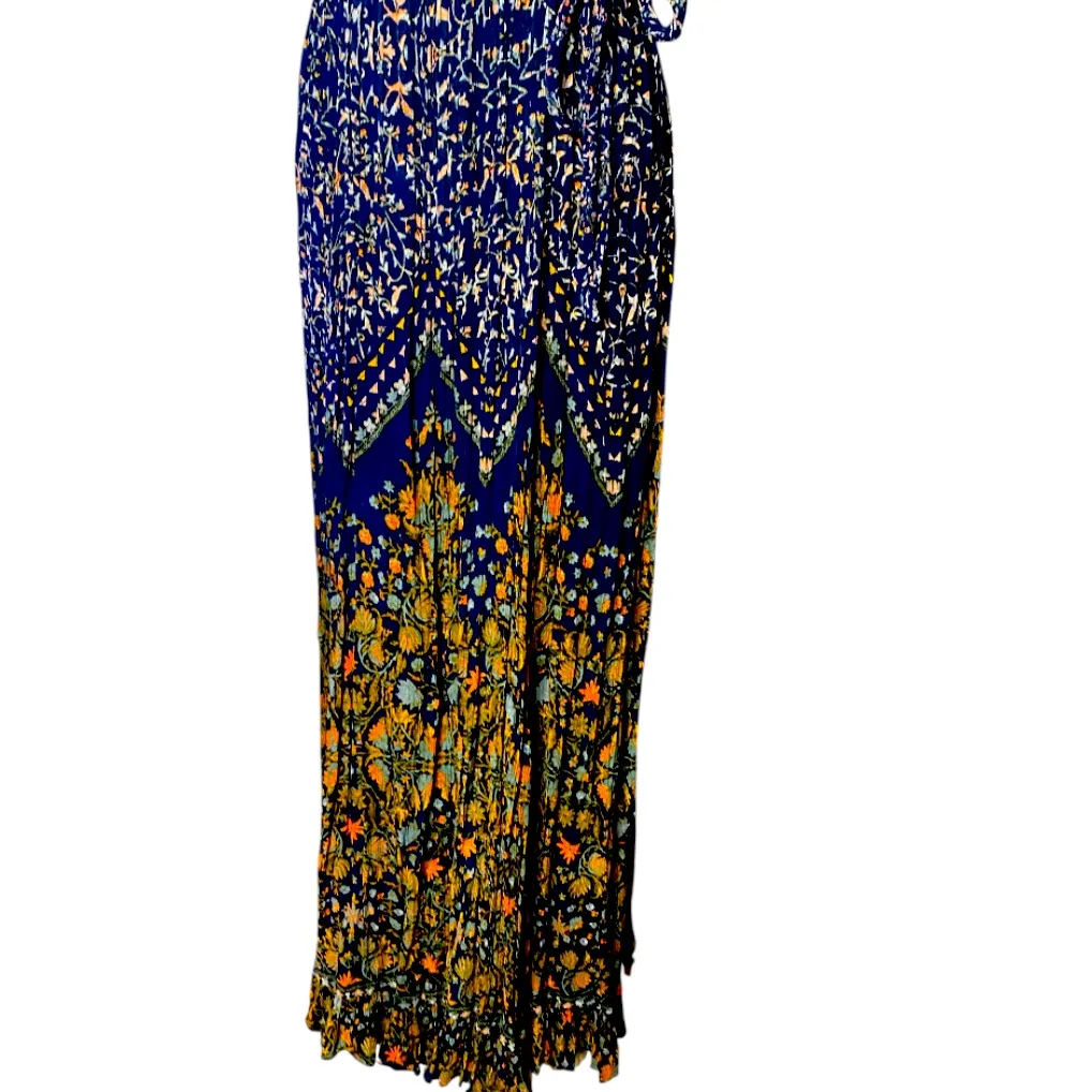 Patrons of Peace Boho Floral Maxi Wrap
Dress XS - Image 9