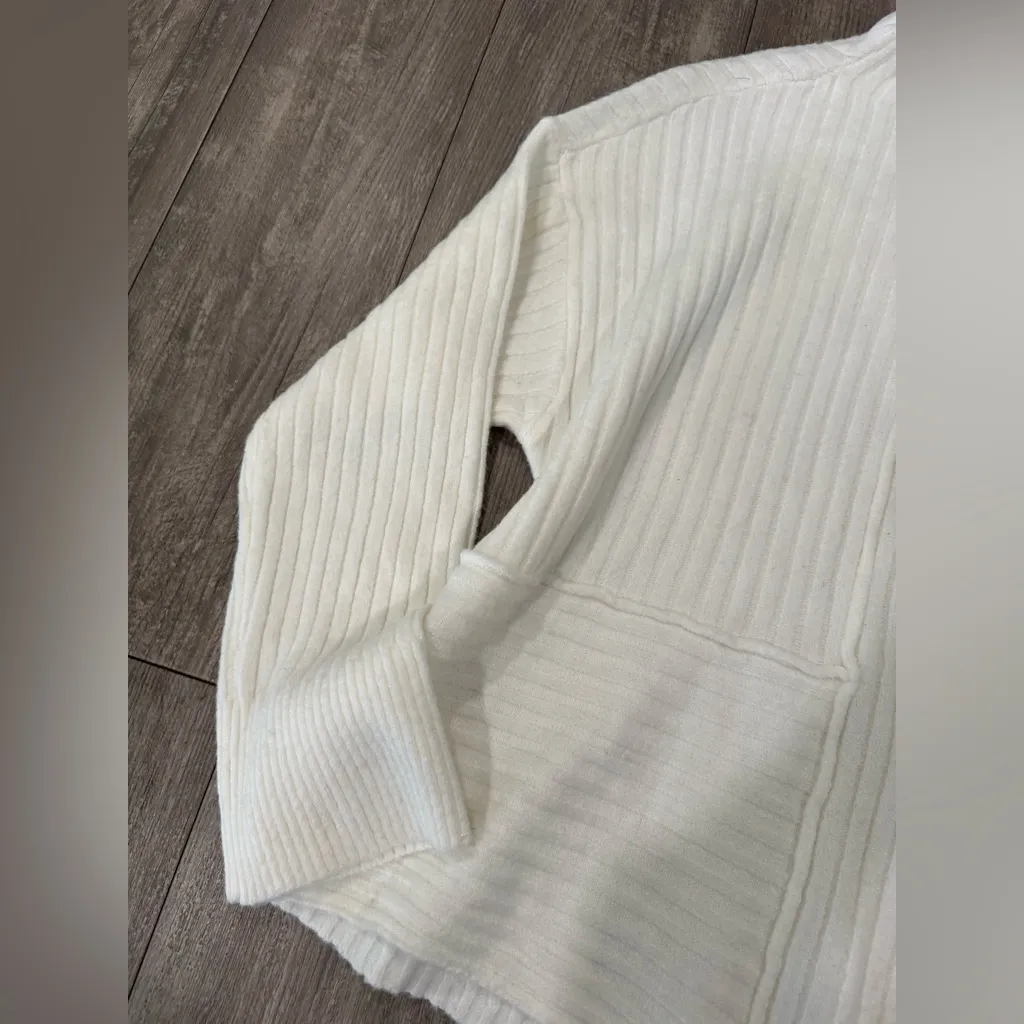Sanctuary  White Ribbed Turtleneck Sweater - Image 7