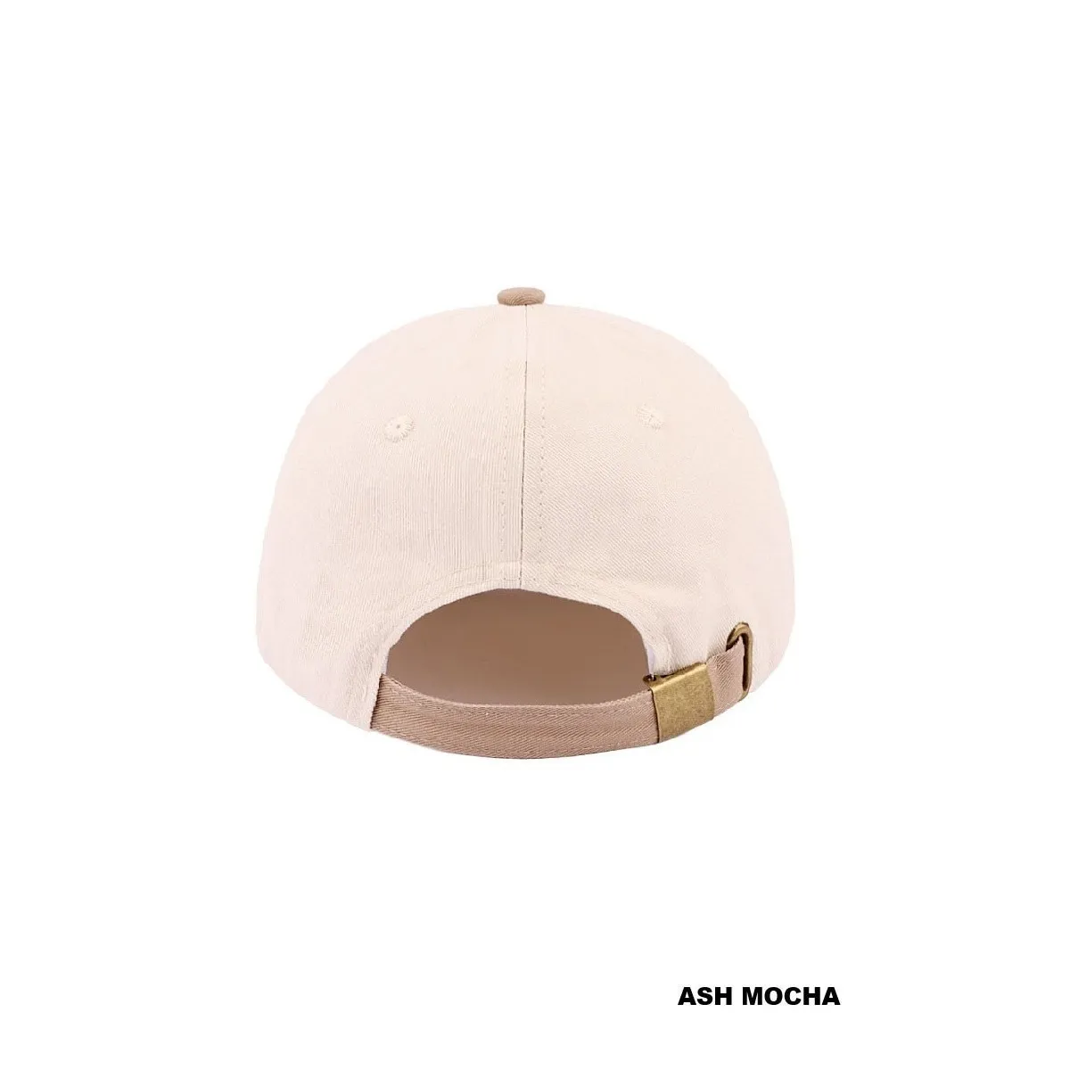 Jesus Saves Embroidered Hat Ash Mocha / Cream Adjustable NWT Tan - Image 5