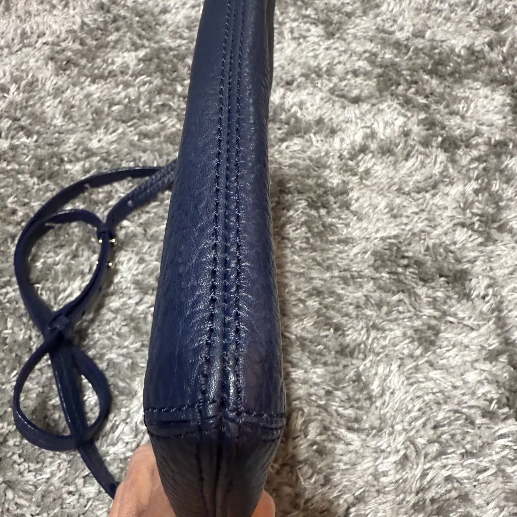 Kate Spade Tenley Striped Navy and Cream Crossbody Bag - Image 3