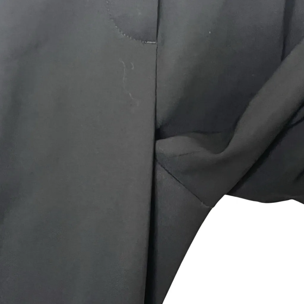 Theory Bedina NB Wool Blend Pants Women’s Size 0 Black Workwear Trousers - Image 8