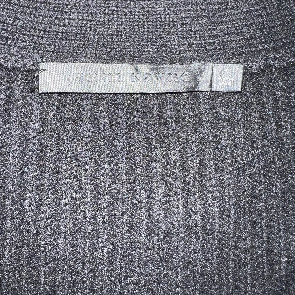 Jenni Kayne Cashmere Cocoon Cardigan Black Small Oversized Slouchy Luxe Sweater - Image 9