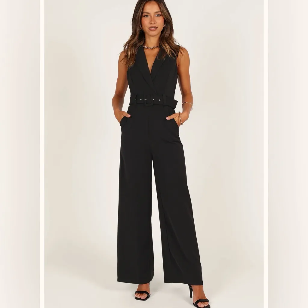 Petal & Pup Sienna Belted Jumpsuit XL NWT - Image 3