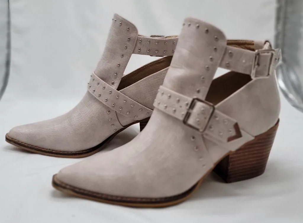 Arider Girl Leather Heel Bootie - Image 4