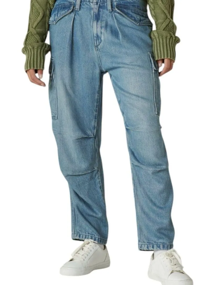 Lucky Brand Liquid Denim Luxe Cargo Jeans - Image 4