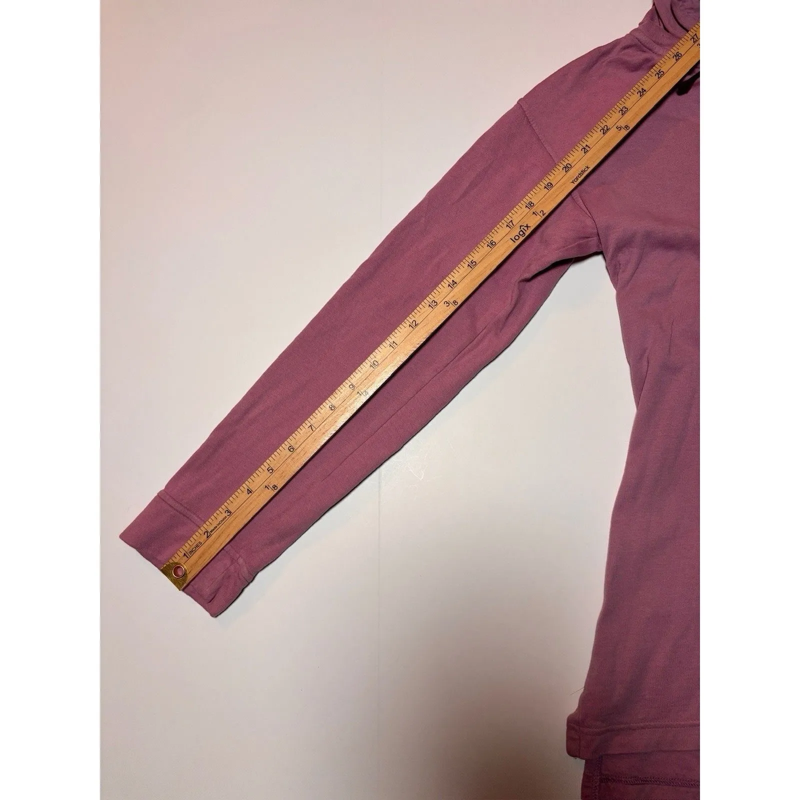 Patagonia Misty Meadow Tunic Hoodie Women's Medium 1/4  Organic Cotton Flawed - Image 5